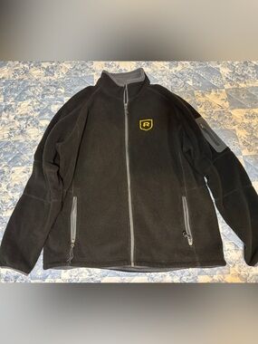 Restoration Project x Port Authority Black Fleece Zip Up Men’s XL